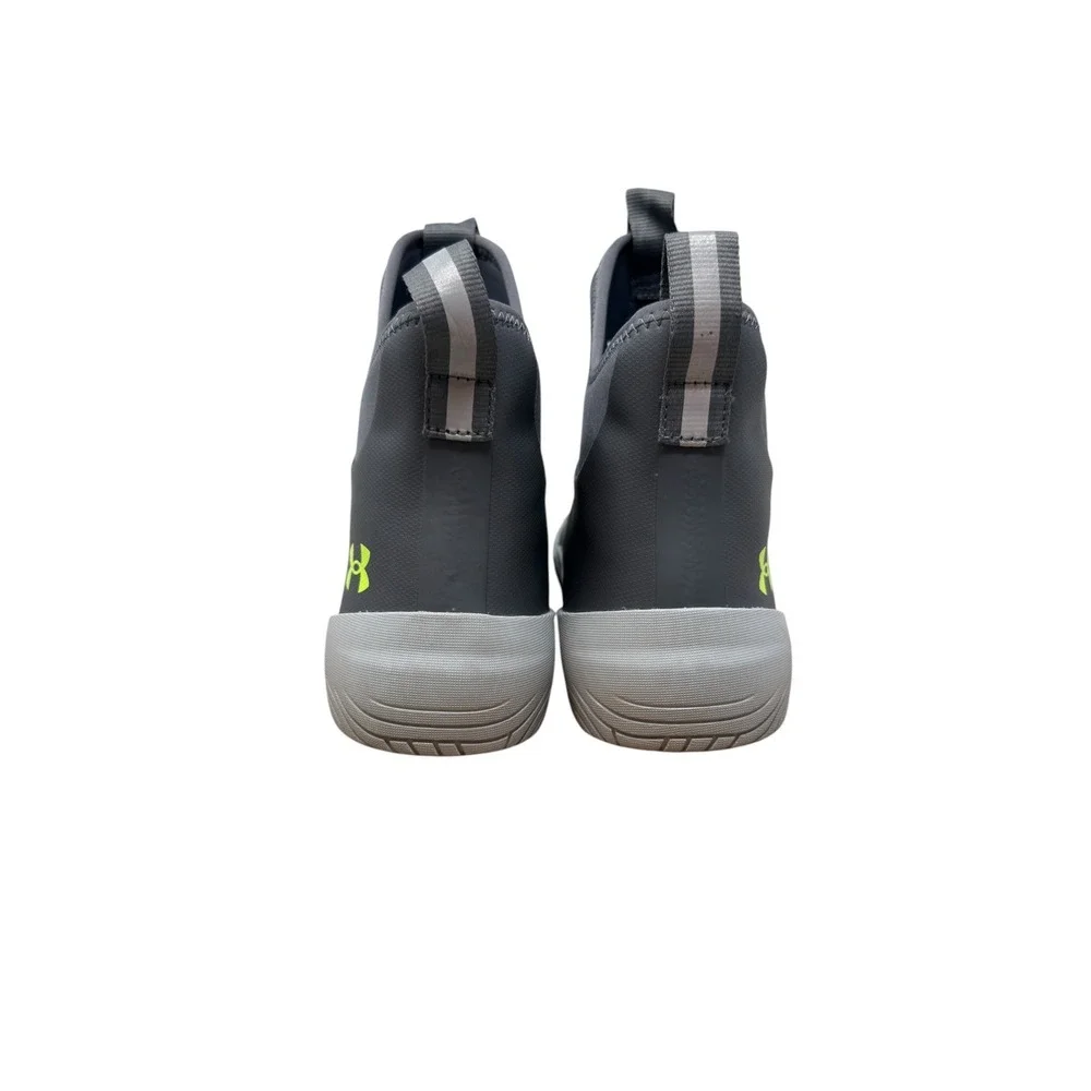 Under Armour Storm Proof deck Boots Mens 11 Grey Neon Waterproof 3026906-101